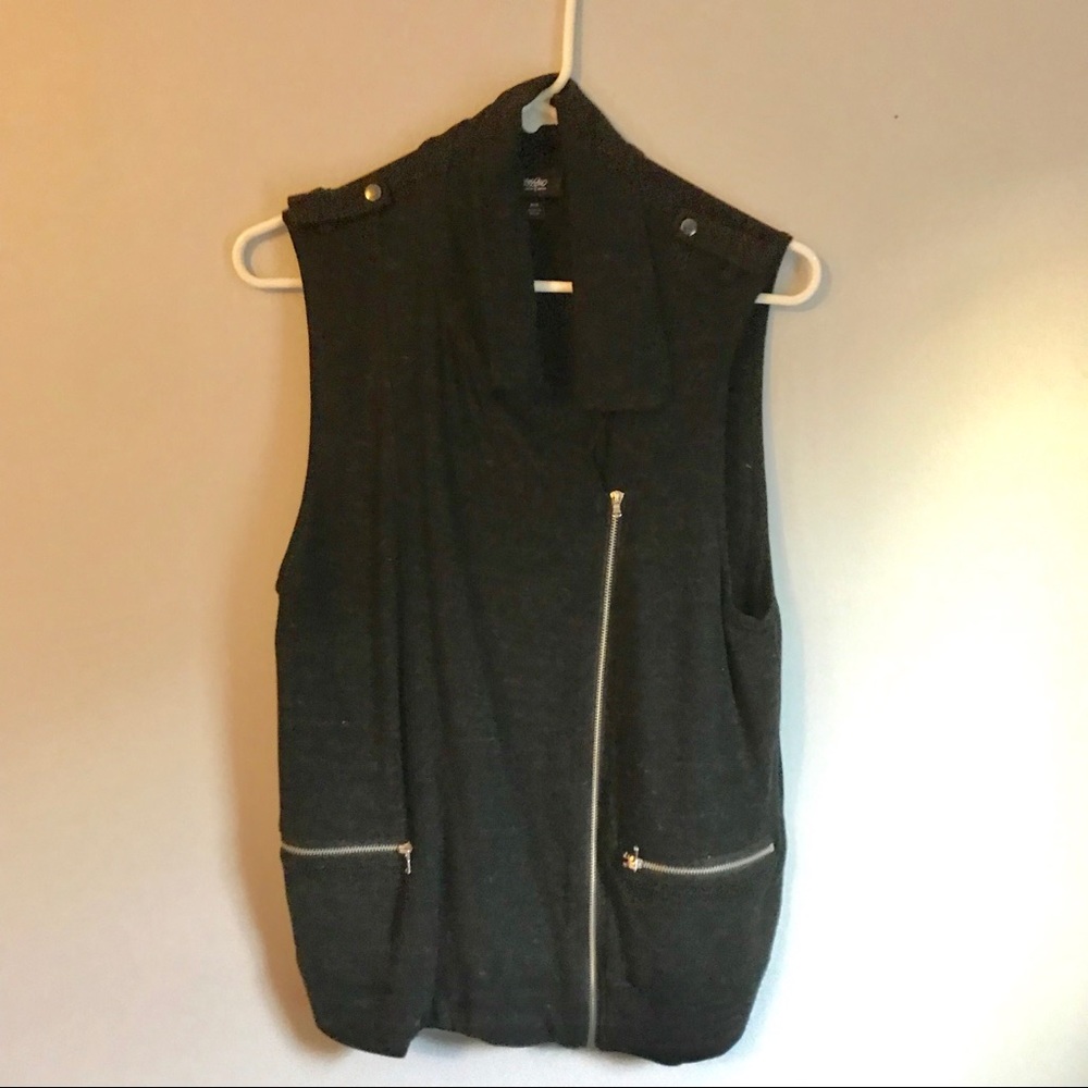 Asymmetrical Zipper Shirt